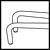 Manson Double Ended Strabismus Hook - E0598
